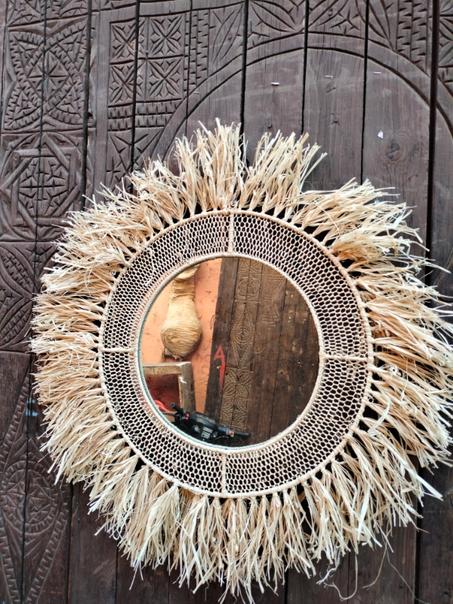 MIROIR BELDI  RAPHIA