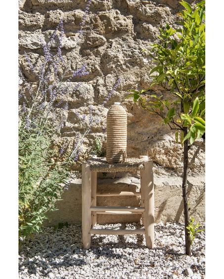 CACHE BOUTEILLE EN RAPHIA