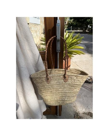 PANIER + ANSES EN CUIR PM