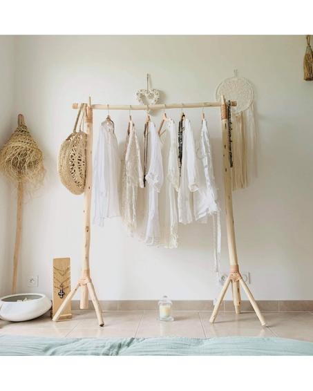 PORTANT VÊTEMENTS EN BOIS