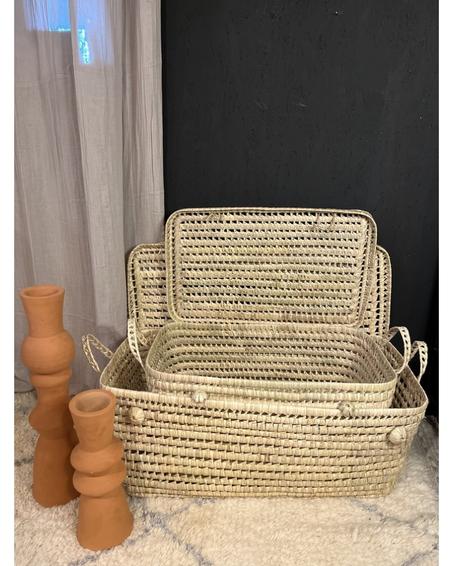 GRANDE MALLE FEUILLES PALMIER