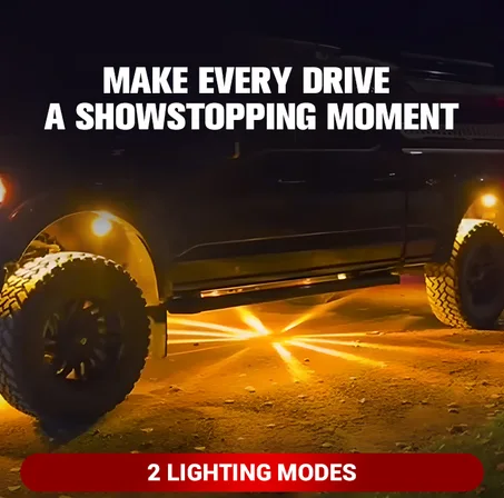 اضاءة متعددة للسيارات بالوان مختلفة