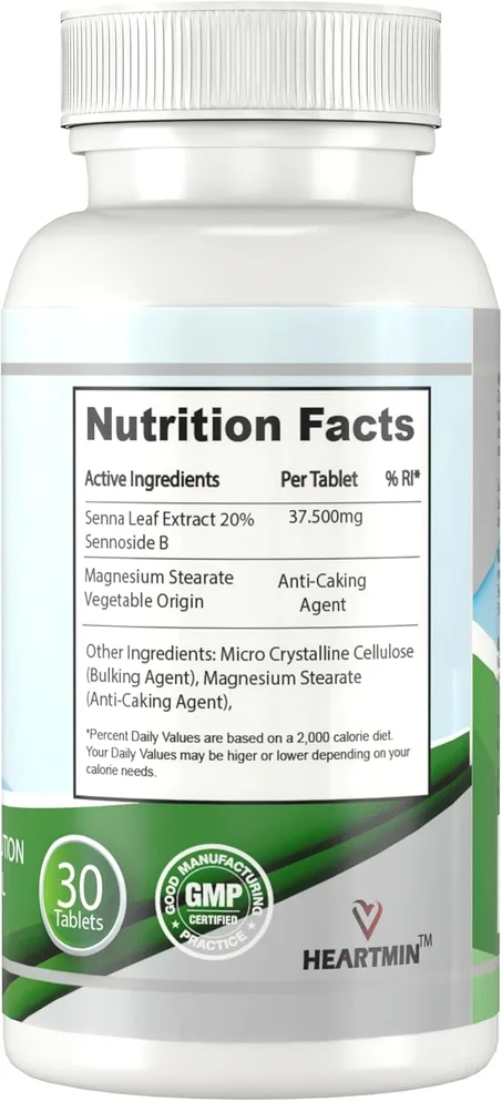 أقراص السنا الملينات لعلاج الإمساك