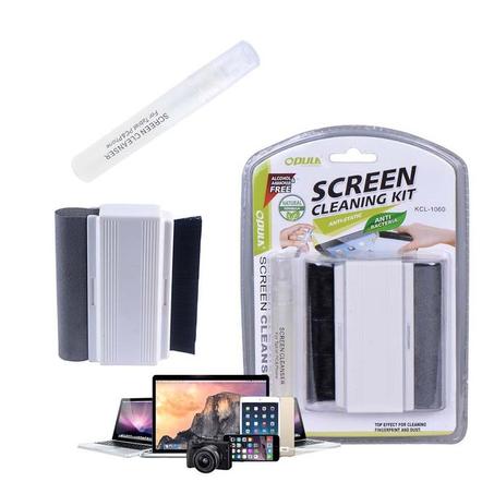 طقم تنظيف الشاشة بالرش مع فرشاة على الوجهين OPULA KCL-1060.