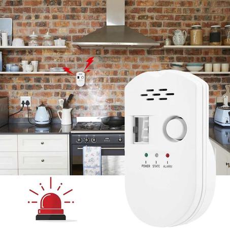 جهاز كاشف تسريبات الغاز الذكي