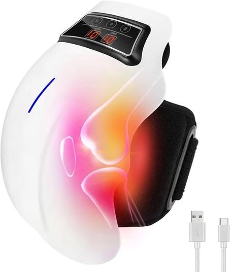 مدلك الركبة  متعدد الوظائف  المساج و الحرارة والعلاح بالشعة الحمراء