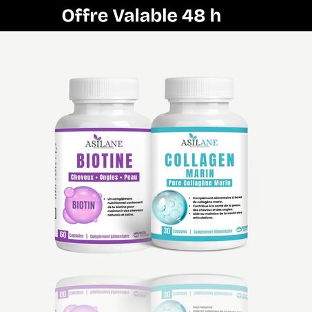 Pack Biotine + Collagène marin
