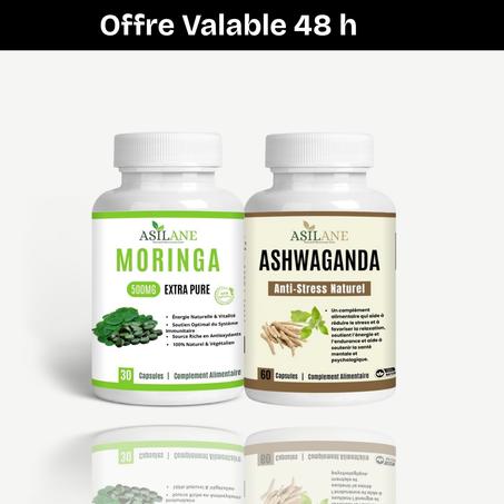 Pack Moringa + Ashwaganda