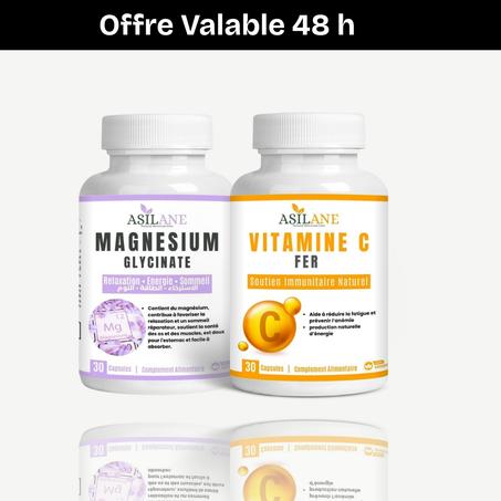 Pack Vitamine C Fer + Magnesuim