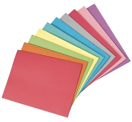 Chemise cartonnée multicouleur 180 gr