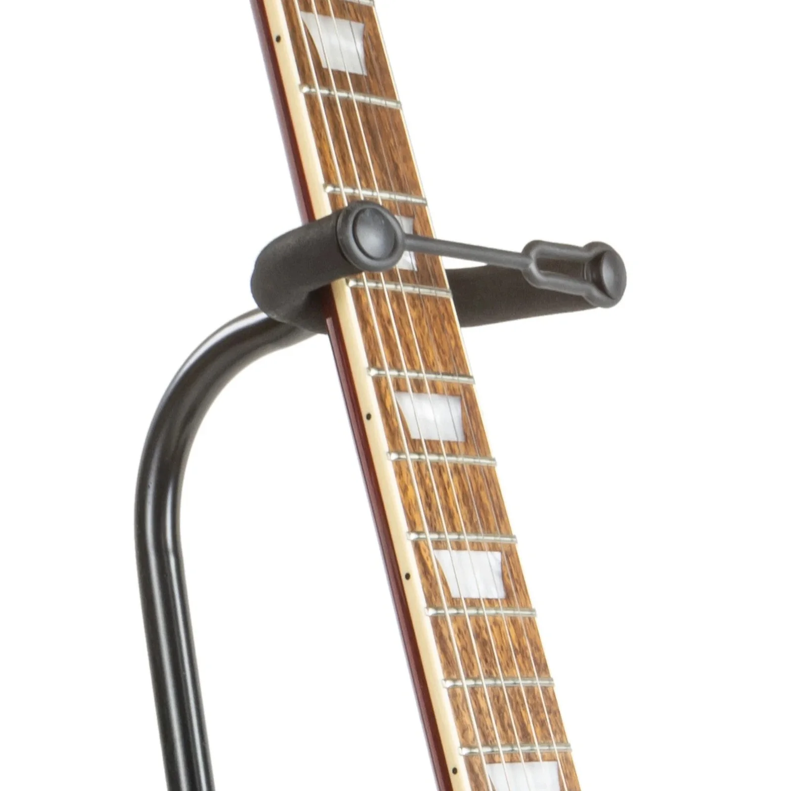Locked fastener on the neck support of the guitar stand Millenium GS-2000