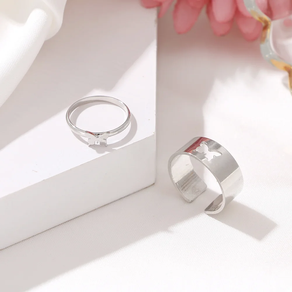 Matching Friendship Couples Heart Ring