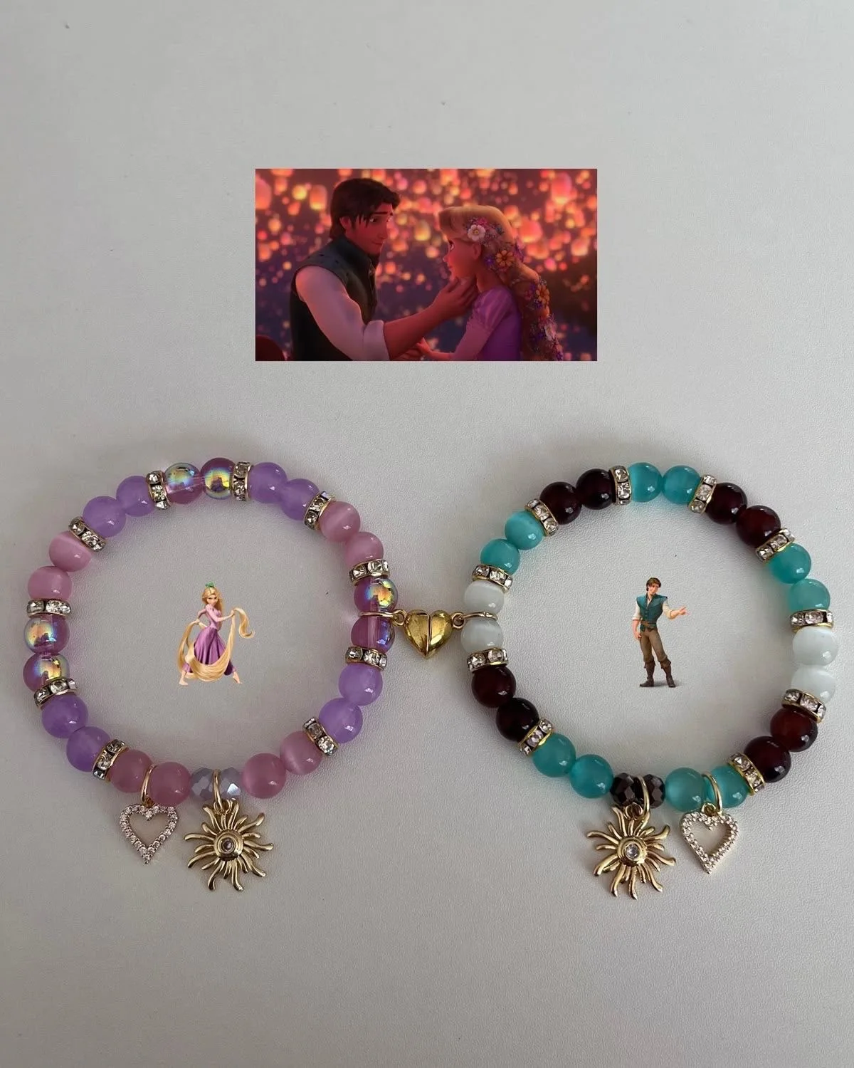 Raven & Beast Boy Matching Bracelets
