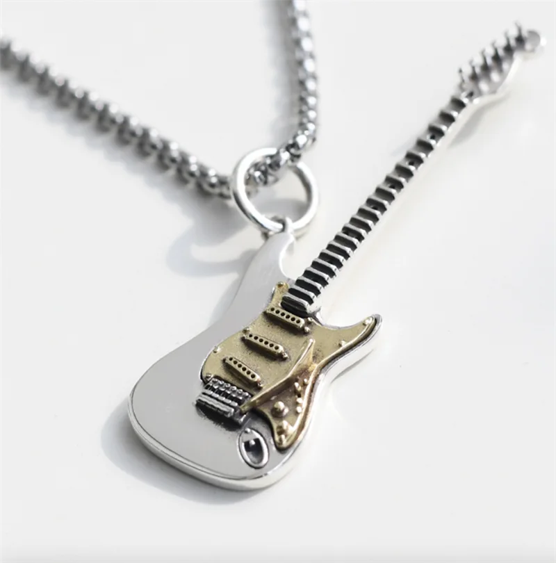 Guitar Rock Punk Necklace