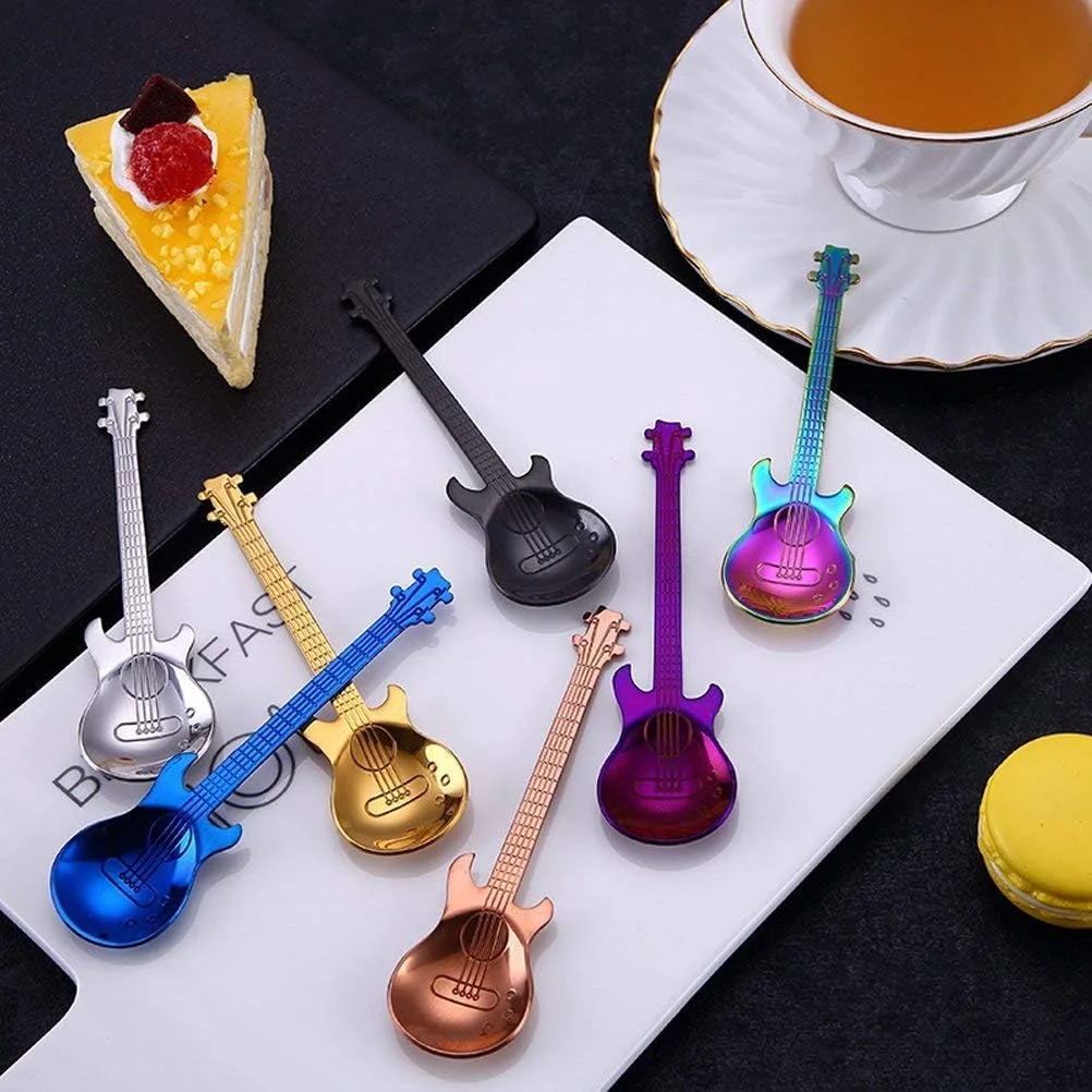 Bass Guitar Coffee Spoon Set