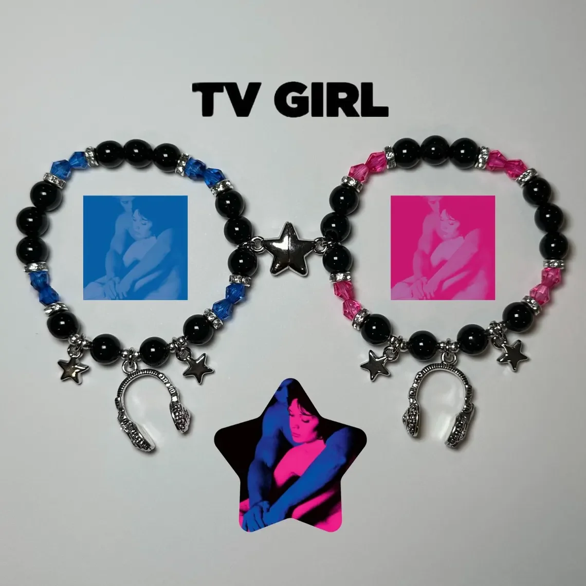 Raven & Beast Boy Matching Bracelets