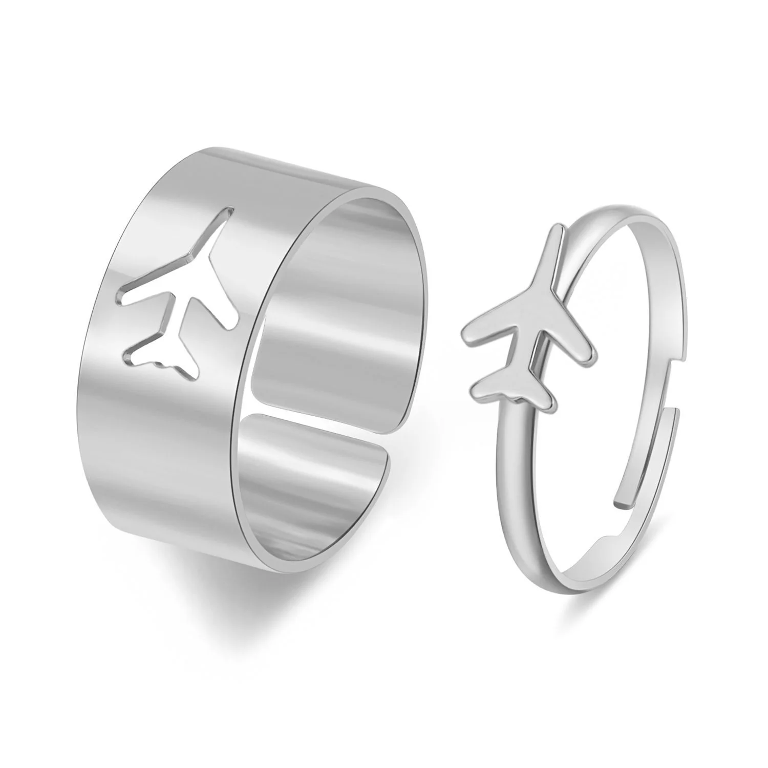 Matching Friendship Couples Heart Ring