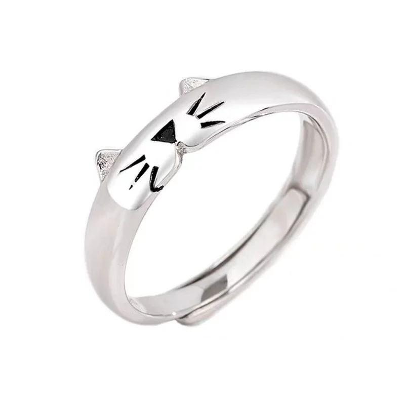 Cat Couple Rings