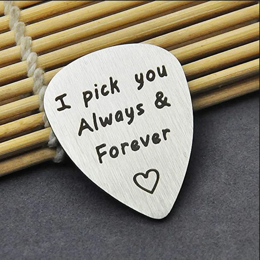 I Couldn't Pick A Better Friend keychain guitar pick
