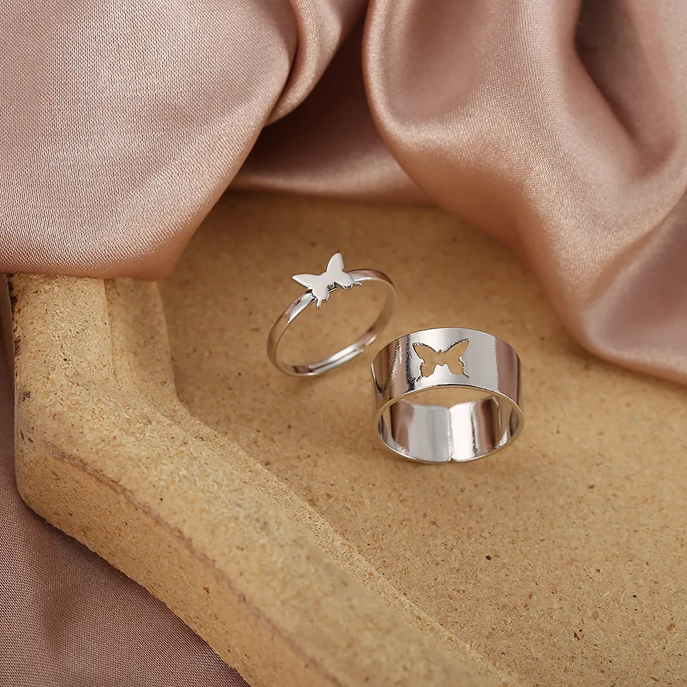 Matching Friendship Couples Heart Ring
