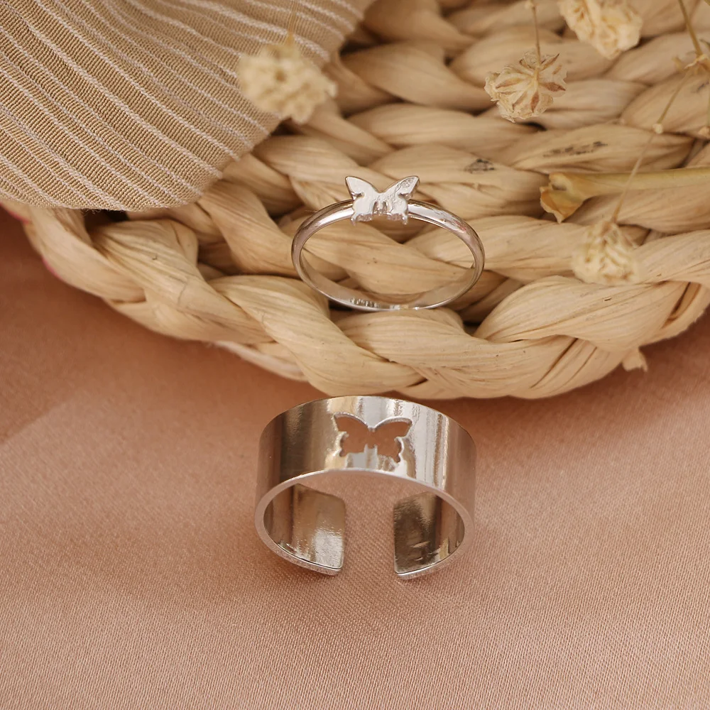 Matching Friendship Couples Heart Ring