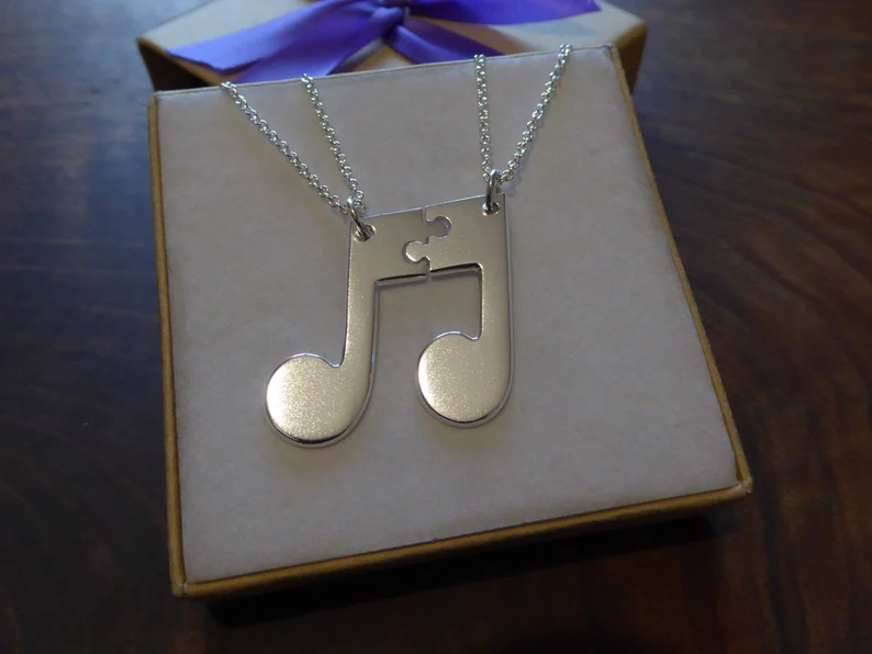 🎵 Soulmate Melody Matching Necklace