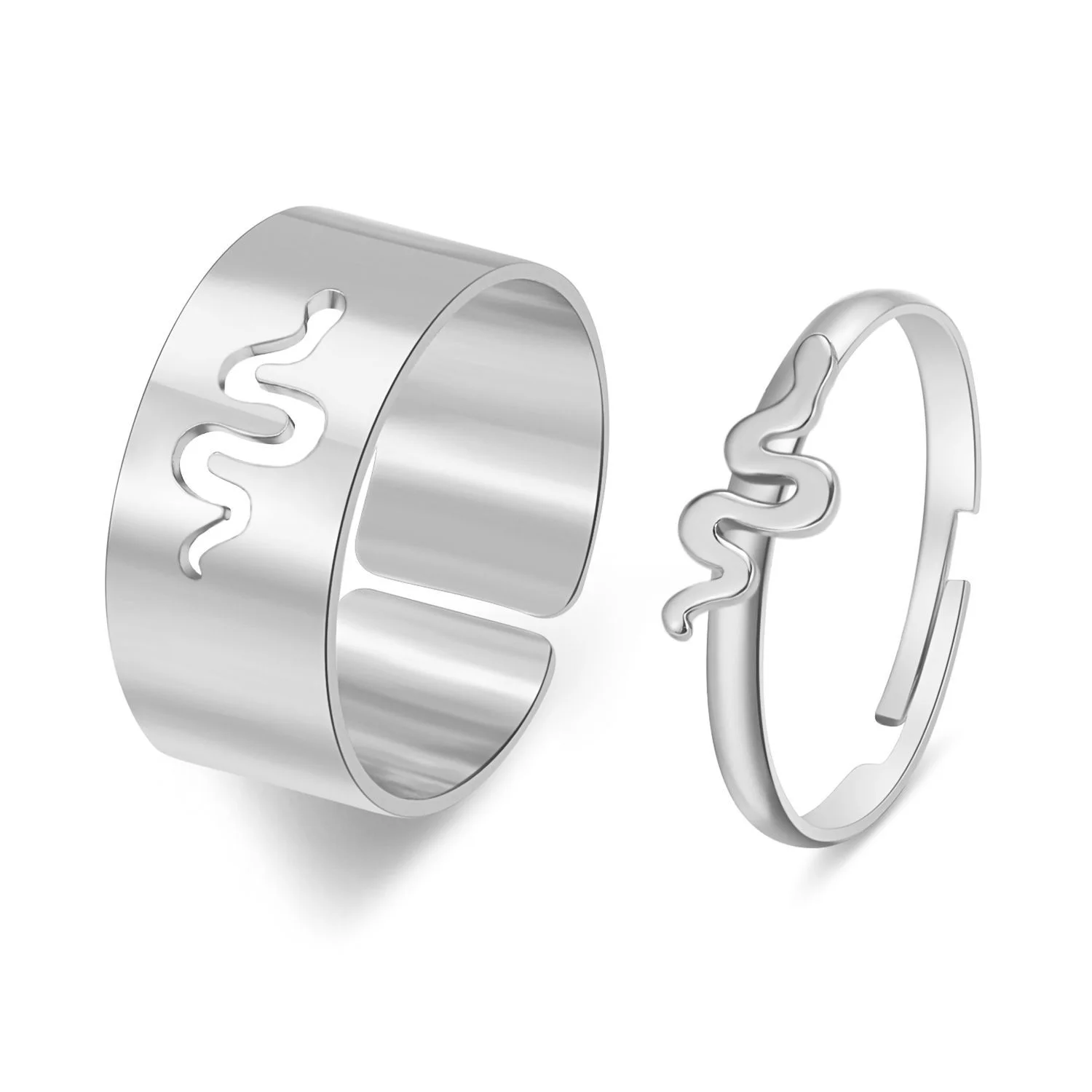 Matching Friendship Couples Heart Ring