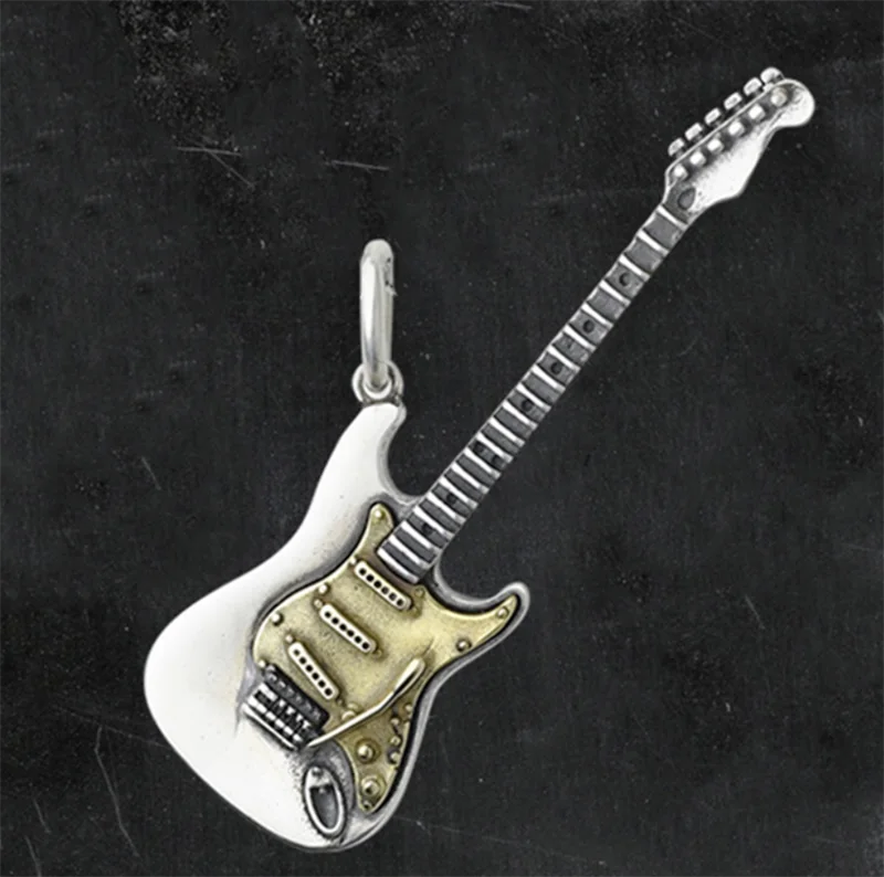 Guitar Rock Punk Necklace