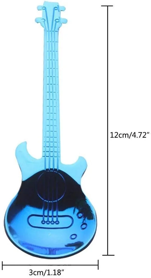 Bass Guitar Coffee Spoon Set