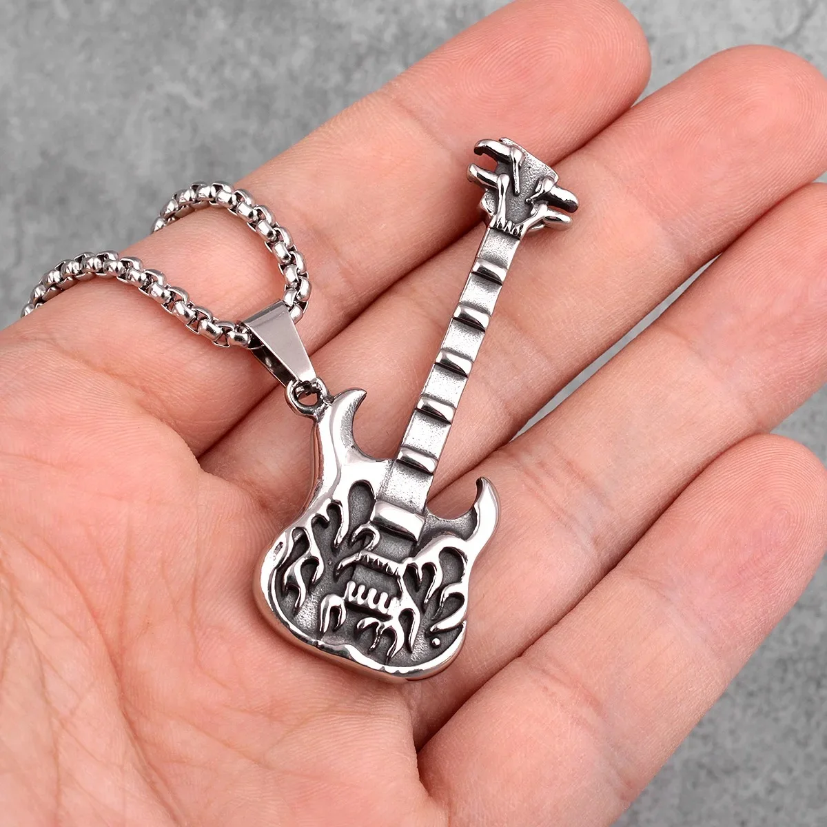 Punk Pendant Necklace