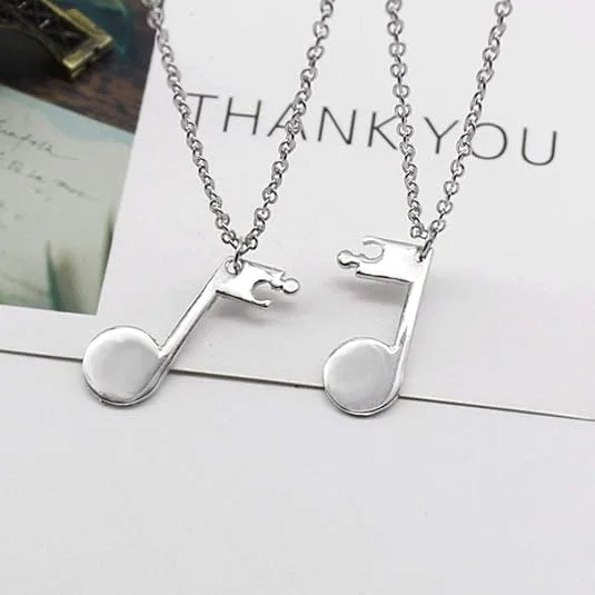 🎵 Soulmate Melody Matching Necklace