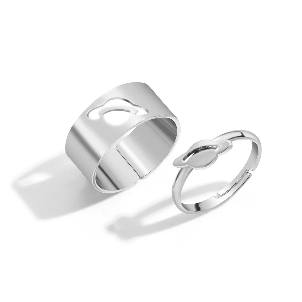 Matching Friendship Couples Heart Ring