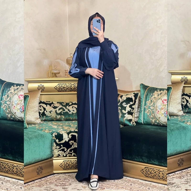 عباية 2025 بثلاث قطع (قطعتين + شال)