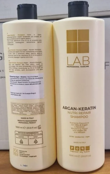 LAB Argan–Keratin Nutri Repair Shampoo