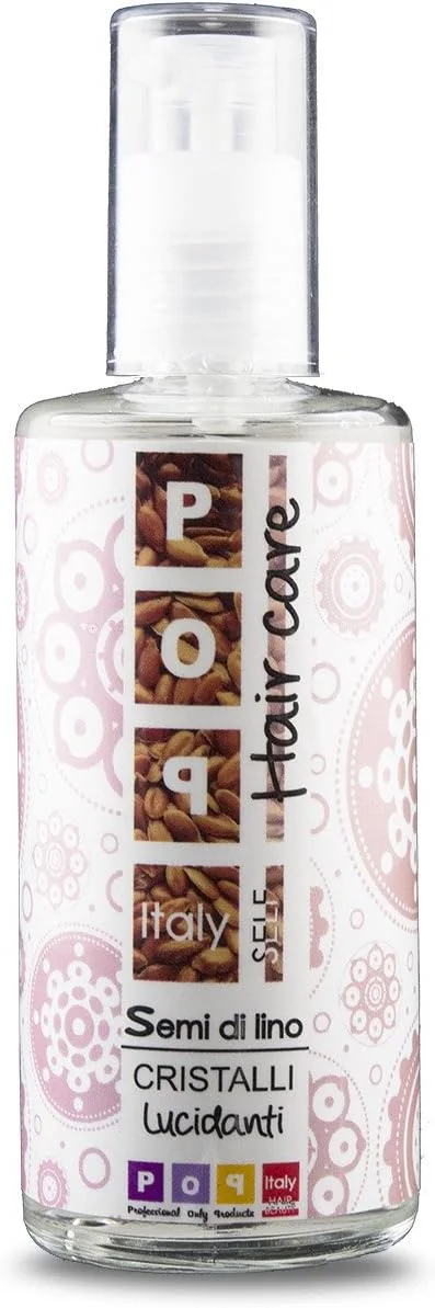 Pop Italy gouttes Graines de Lin cristaux polir