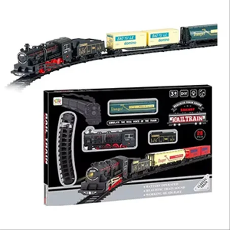 لعبة قطار كلاسيكي كهربائي (Railtrain)