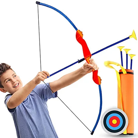 مجموعة الرماية للأطفال (Archery Set) - تصميم آمن وممتع