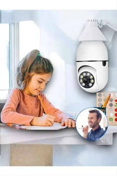 كاميرا المراقبة الذكية V380 Pro – دقة Full HD، رؤية 360°
