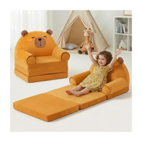 سرير أطفال 2 في 1 قابل للطي