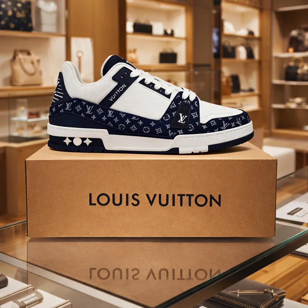 🔥 OFF 53%⚡️  Louis Vuitton Trainer Black & White