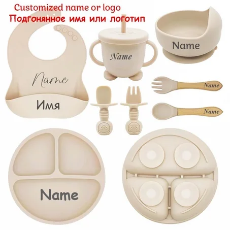 assiette en silicone pour bébé