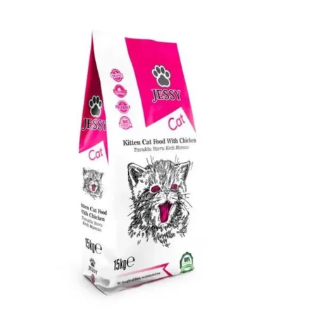 JESSY Kitten Chicken Food 15 KG