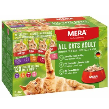 All cats adult pochons 85g (12 pièces)