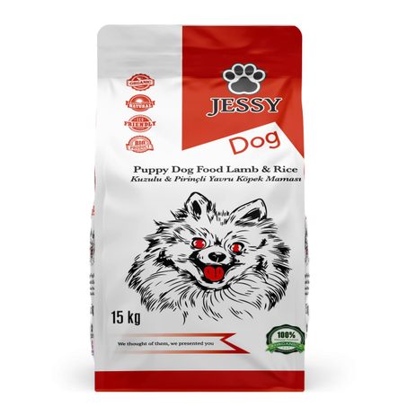 JESSY Puppy Agneau & Riz Nourriture pour chiots 15 KG