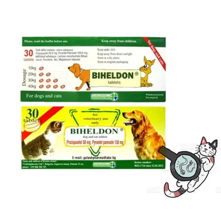 Vermifuge pour chat et chien