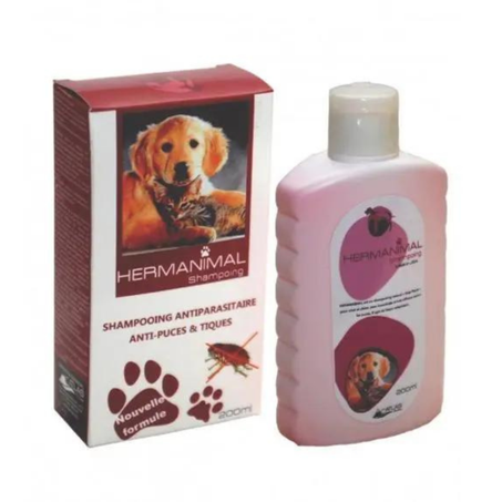 shampoing antiparasitaire pour chat et chien