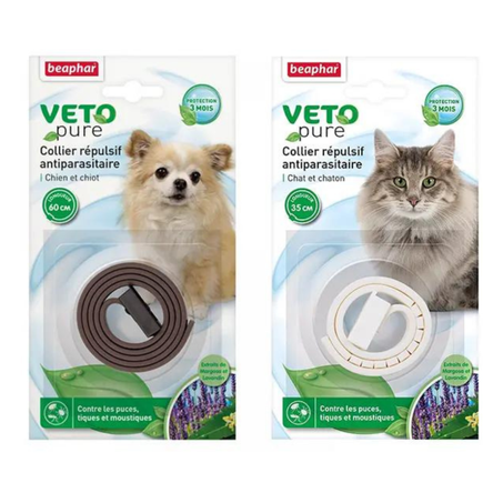 Collier anti puce pour chat et chien