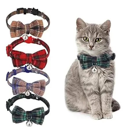 Collier papillon pour chat