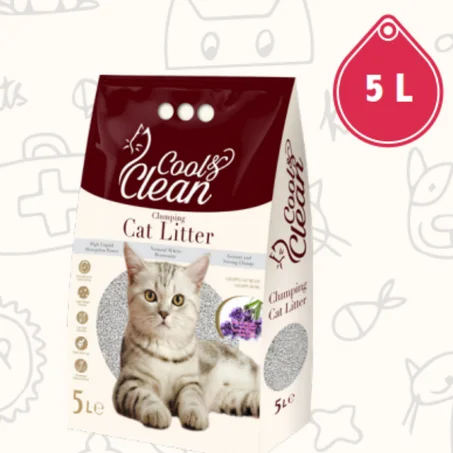 Cool&Clean Littiére 5l 10l 20l