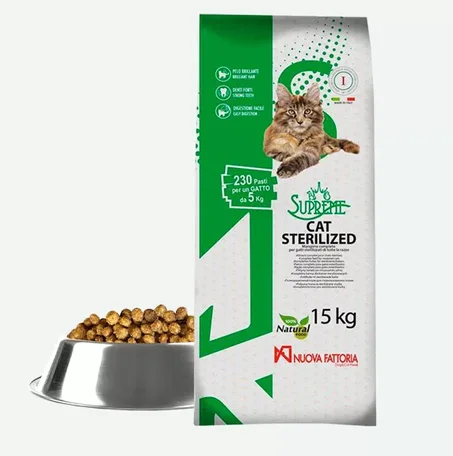 Supreme Cat Sterilized 15kg